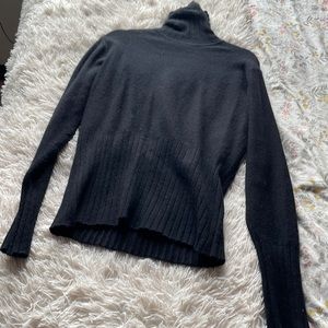 Black Wool Turtleneck